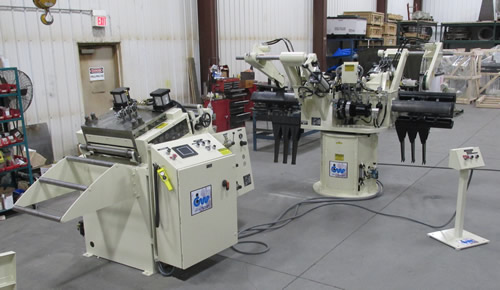 Precision Coil Straightener with Double Uncoiler